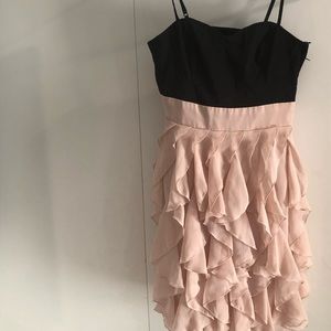 H&M ruffle dress